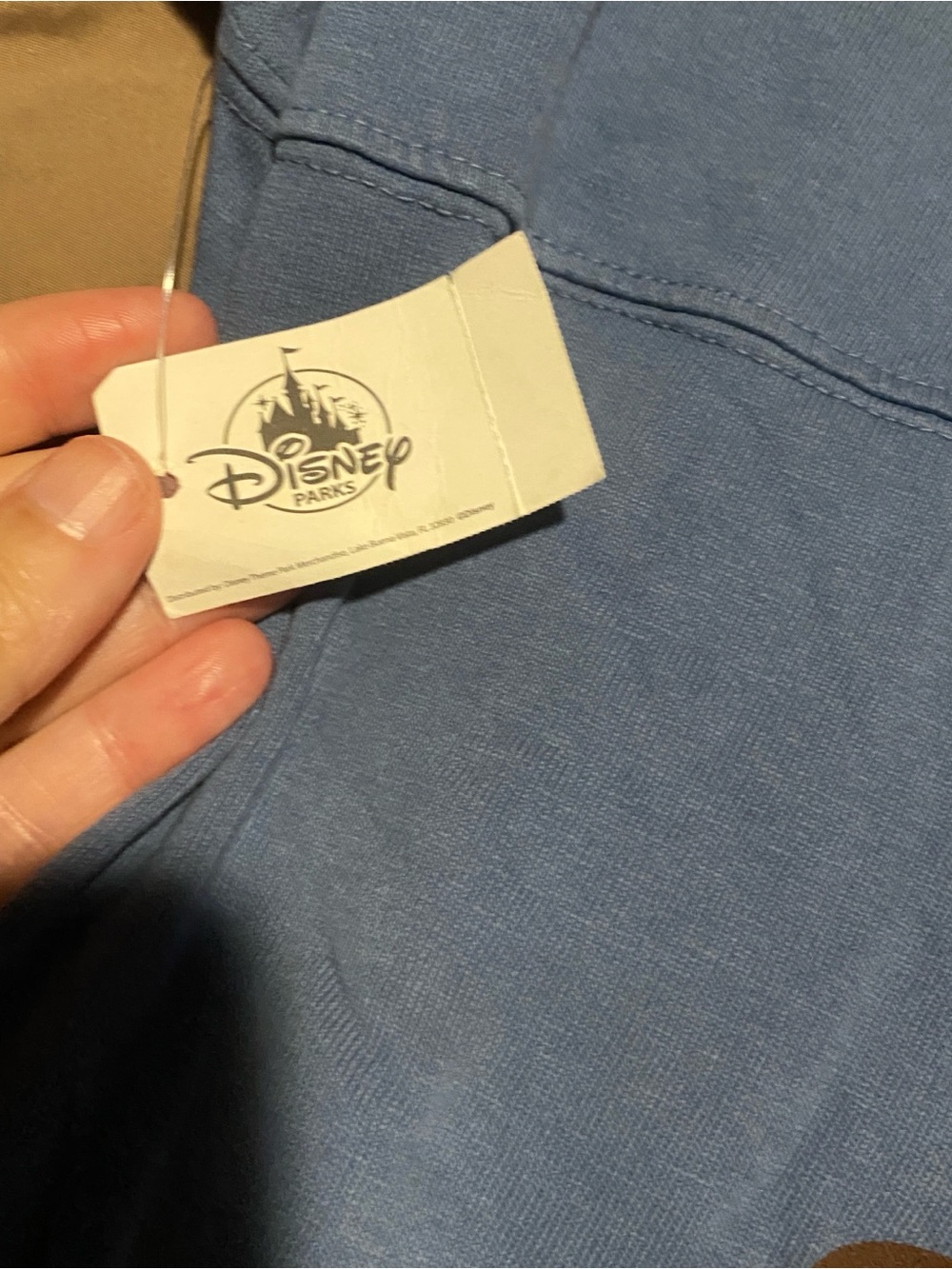 WDW Disney world cast member spirit jersey L chip n dale blue ls - Picture 6 of 6